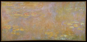 1916年以降のスイレン 作： Claude Monet